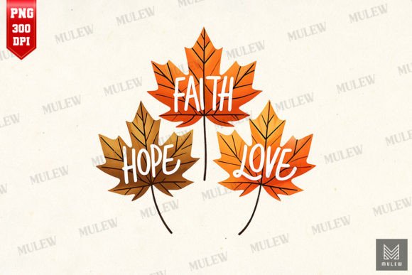 Faith, Hope, Love Maple Leaves PNG Review for Real Embroidery Projects