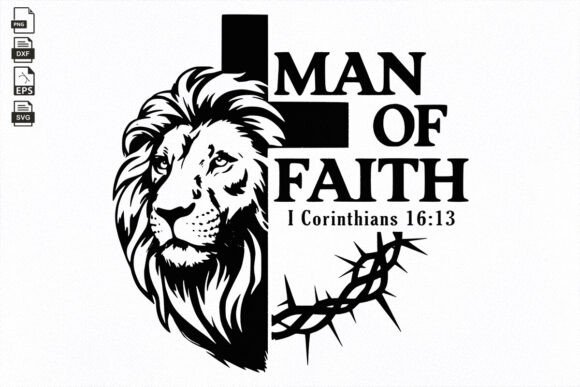 Man of Faith SVG Review for Real Embroidery Projects