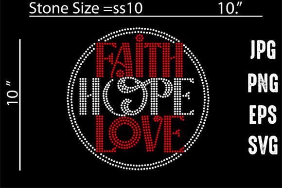 Review of Faith Hope Love Rhinestone for Real Embroidery Projects