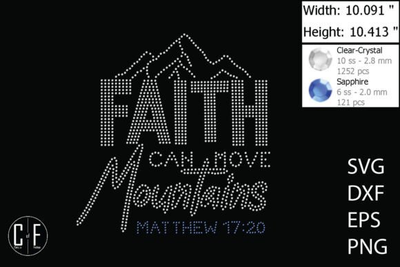 Reviewing Faith Can Move Mountain Rhinestone for Real Projects