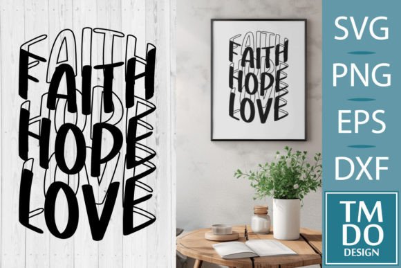 Reviewing Faith Hope Love Christian Clip Art PNG for Real Embroidery Projects