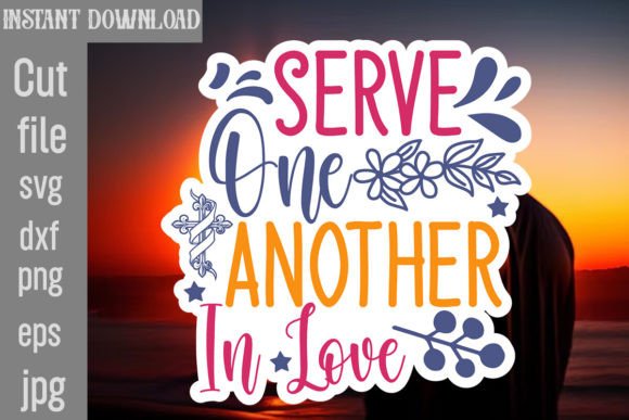 Serve One Another in Love SVG Cut File Review